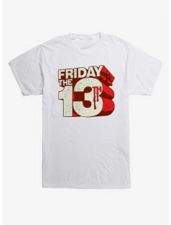 Hot Sale 😍 Friday The 13th Block Letters T-Shirt 😀