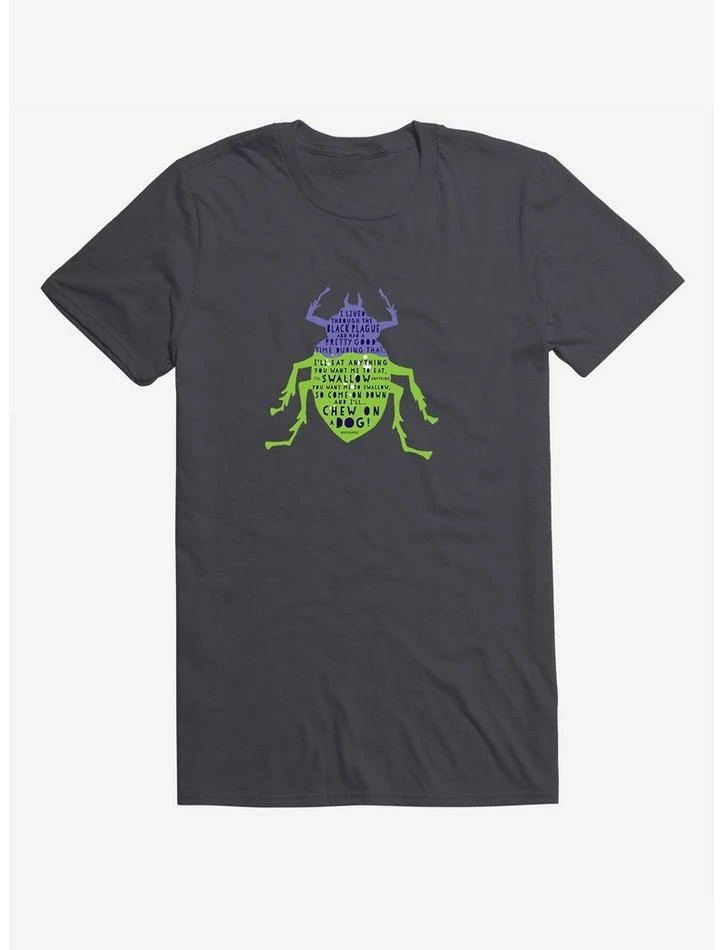 Best Sale β€οΈ Beetlejuice Beetle Grey T-Shirt π