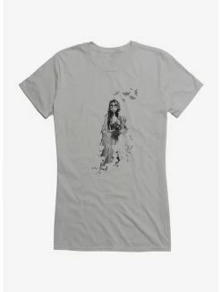 Buy 🛒 Corpse Bride Emily Butterflies 🧨 Girls T-Shirt ❤️