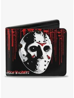 Coupon ❤️ Friday The 13th Jason Voorhees Mask Bi-Fold Wallet 🛒