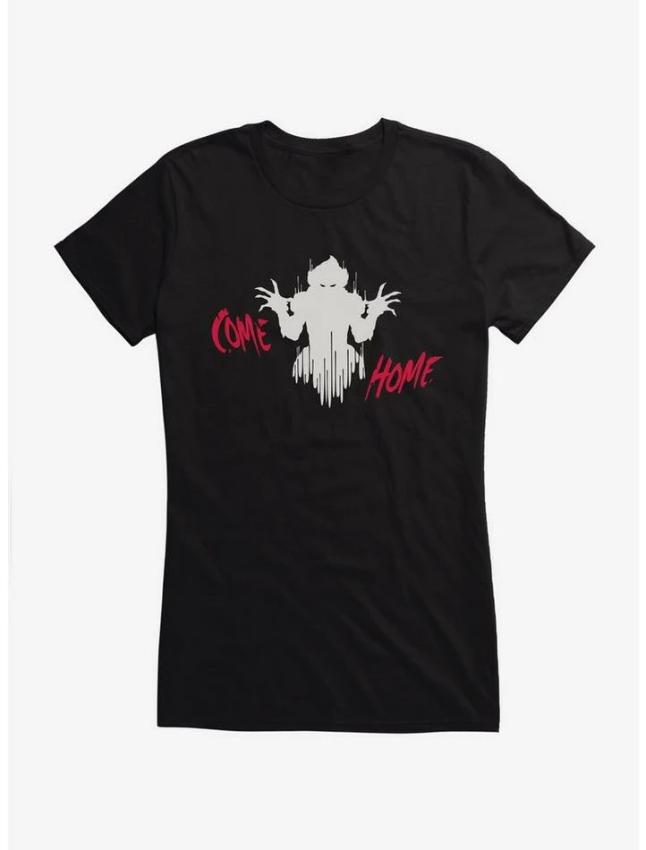 Cheap 𧨠IT Chapter Two Pennywise Shadow Come Home Red Script π Girls T-Shirt β€οΈ - Image 2