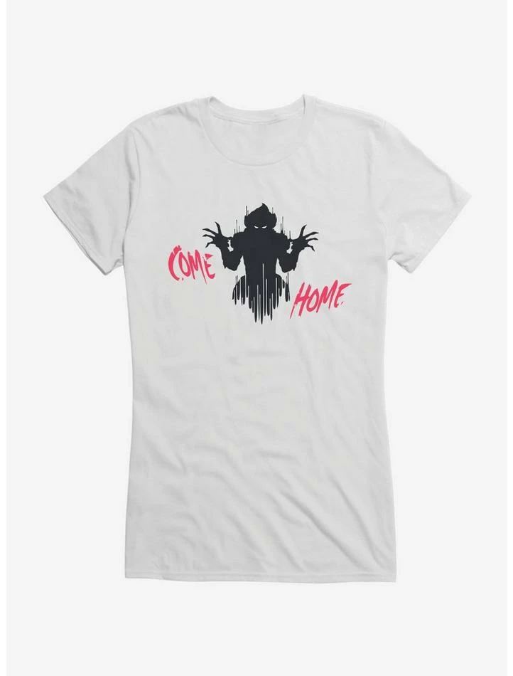 Cheap 𧨠IT Chapter Two Pennywise Shadow Come Home Red Script π Girls T-Shirt β€οΈ