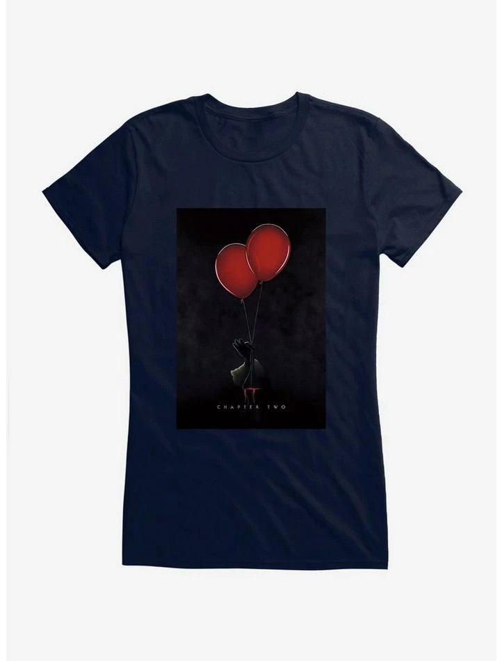 Wholesale π₯° IT Chapter Two Red Balloons Poster Girls T-Shirt π - Image 4