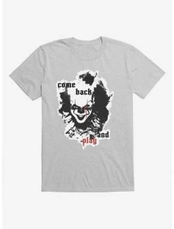 Buy ⌛ IT Chapter Two Come Back And Play Cutout T-Shirt 🛒