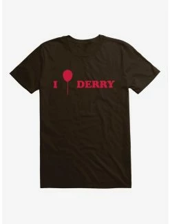 Coupon 🌟 IT Chapter Two I Balloon Derry Red Script T-Shirt ✨