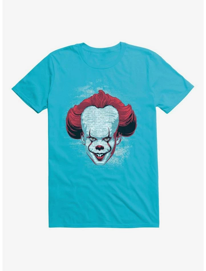 Coupon π IT Chapter Two Pennywise Come Home Script T-Shirt π₯ - Image 3