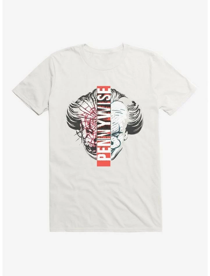 Wholesale β IT Chapter Two Pennywise Split Face T-Shirt β - Image 6