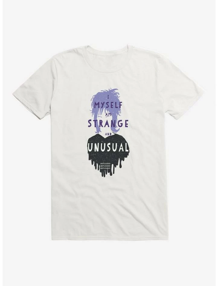 Hot Sale π Extra Soft Beetlejuice Strange & Unusual T-Shirt βοΈ