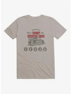 Wholesale 👏 Friday The 13th Crystal Lake Camp Extra Soft T-Shirt 🤩