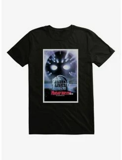 Coupon 👍 Friday The 13th Part VI Poster Extra Soft T-Shirt 🌟