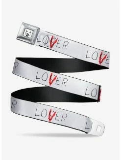 Hot Sale 👍 It Chapter Two Loser Lover Quote Seatbelt Belt ✔️