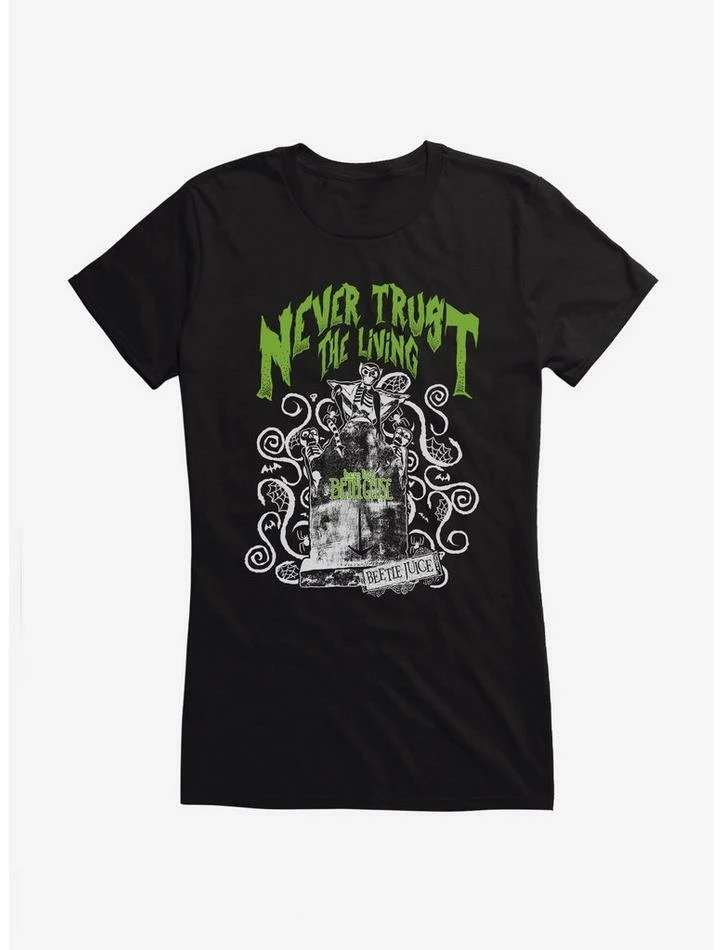 Brand new β Beetlejuice Cemetery Girls T-Shirt π― - Image 2