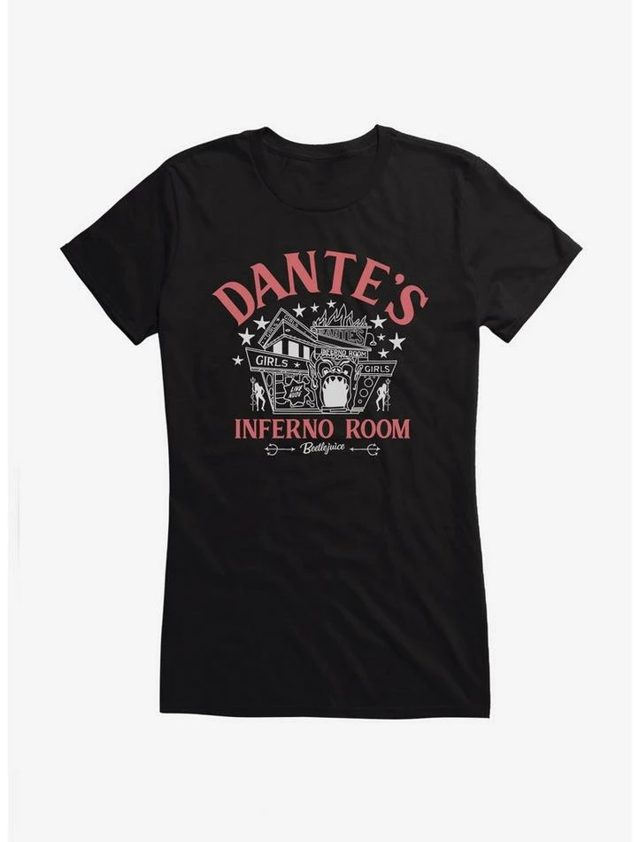New β Beetlejuice Inferno Room Girls T-Shirt π - Image 2