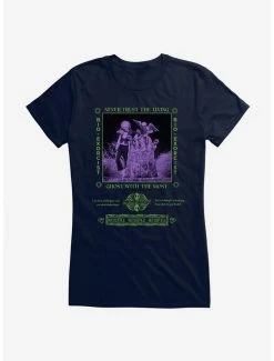 Wholesale 🛒 Beetlejuice Never Trust The Living Girls T-Shirt 👍