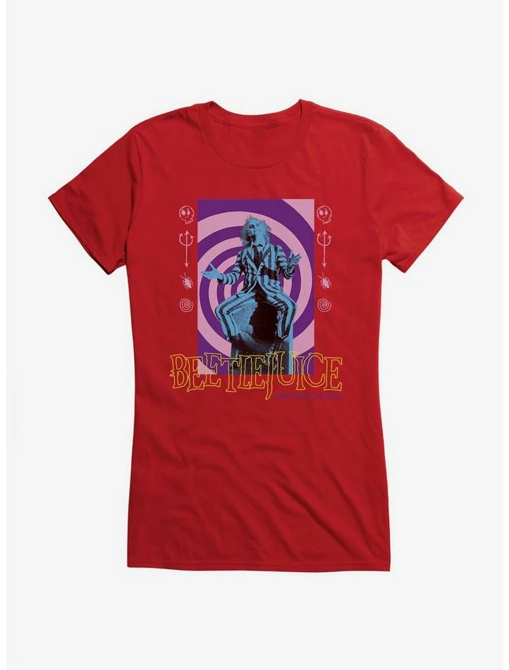 Budget β€οΈ Beetlejuice Swirl π₯ Girls T-Shirt β - Image 5