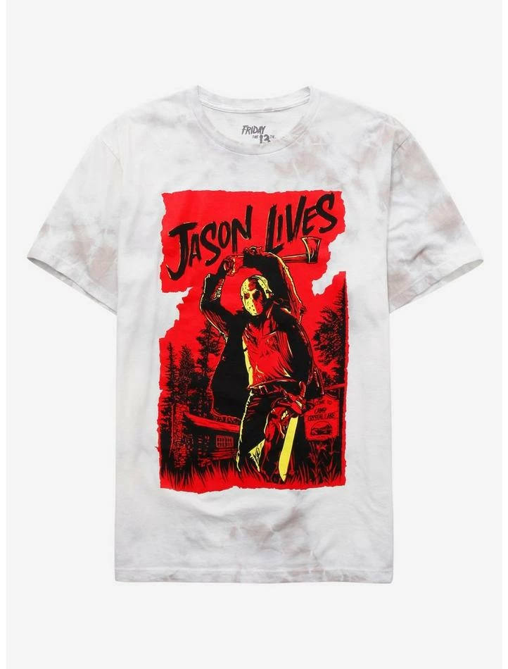Best Pirce π Friday The 13th Jason Lives Wash T-Shirt π