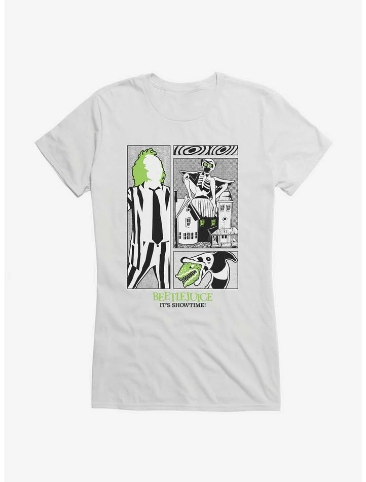 Best Sale π Beetlejuice It's Showtime! Girls T-Shirt π₯ - Image 6