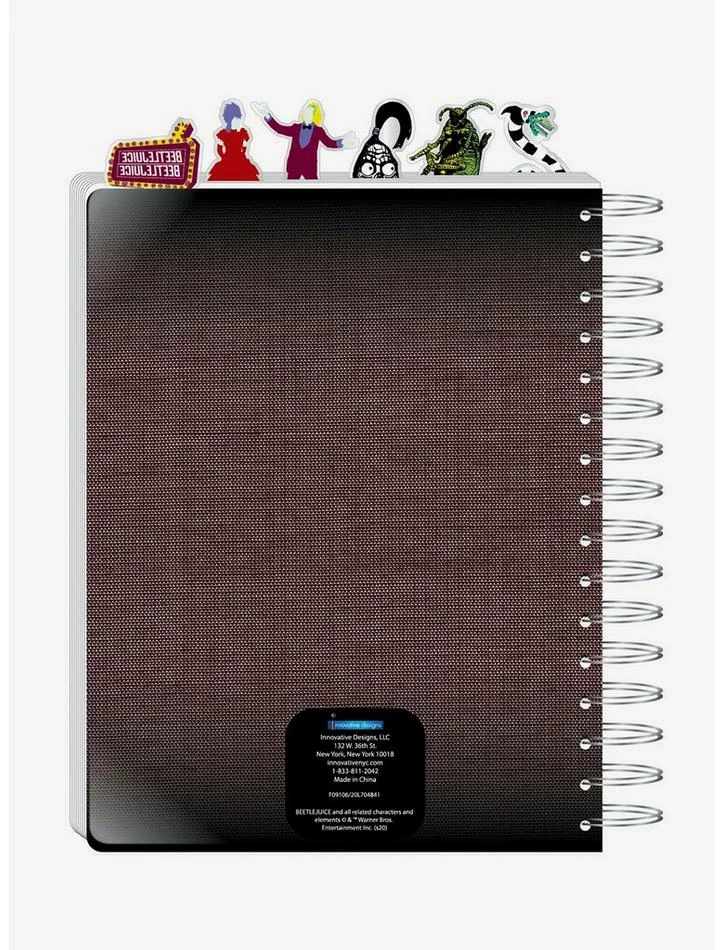 Hot Sale π Beetlejuice Handbook For The Recently Deceased Tabbed Journal π - Image 2