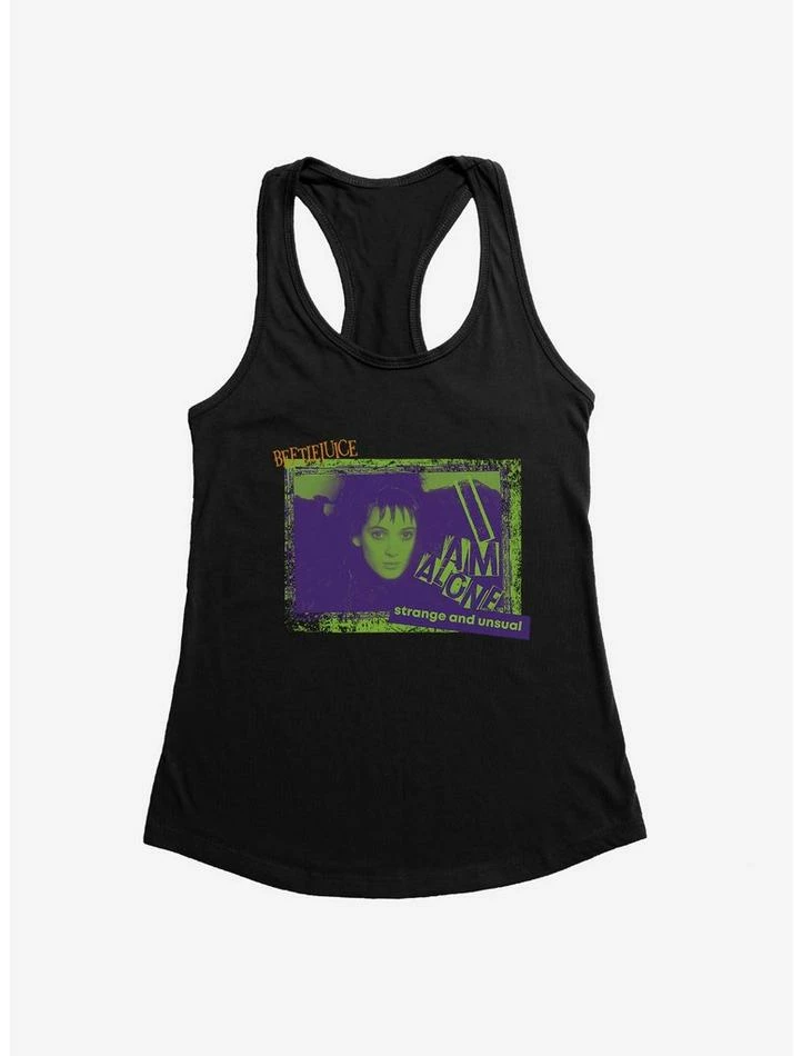 Wholesale β¨ Beetlejuice I Am Alone Strange And Unuual π Girls Tank βοΈ - Image 2