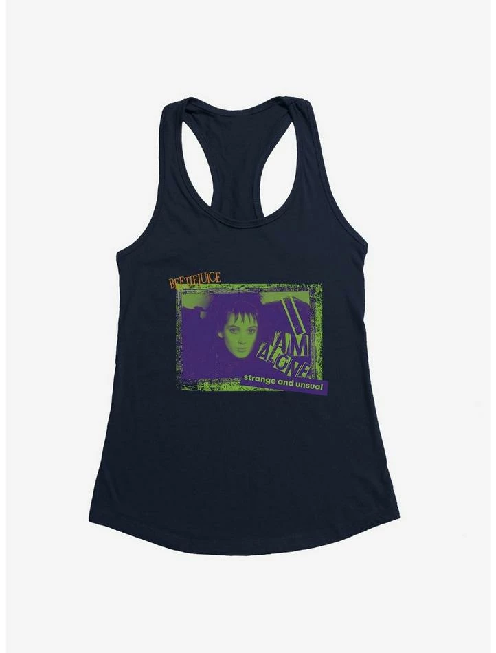 Wholesale β¨ Beetlejuice I Am Alone Strange And Unuual π Girls Tank βοΈ - Image 4