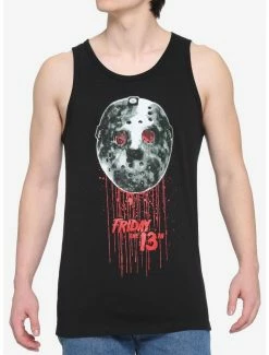 Best deal π Friday The 13th Bloody Mask Tank Top π