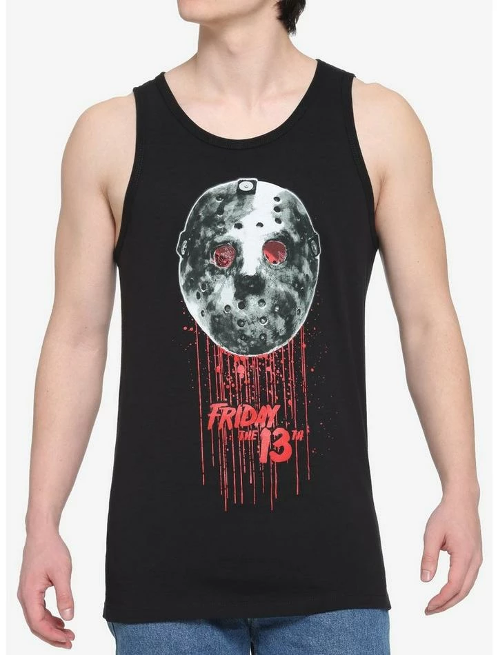 Best deal π Friday The 13th Bloody Mask Tank Top π