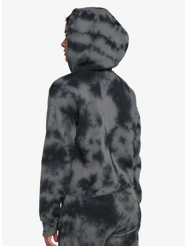 Flash Sale β€οΈ Beetlejuice Icons Wash Girls Crop Hoodie π - Image 3