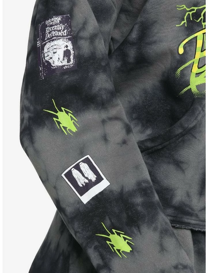Flash Sale β€οΈ Beetlejuice Icons Wash Girls Crop Hoodie π - Image 5