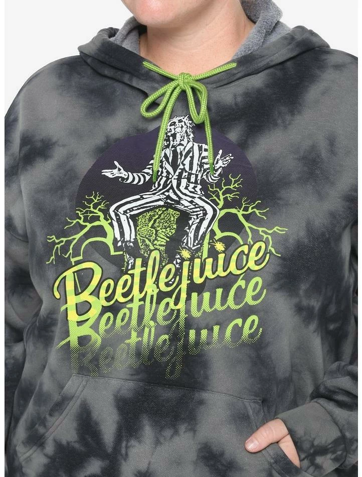 Promo π Beetlejuice Icons Wash π Girls Crop Hoodie Plus Size βοΈ - Image 6