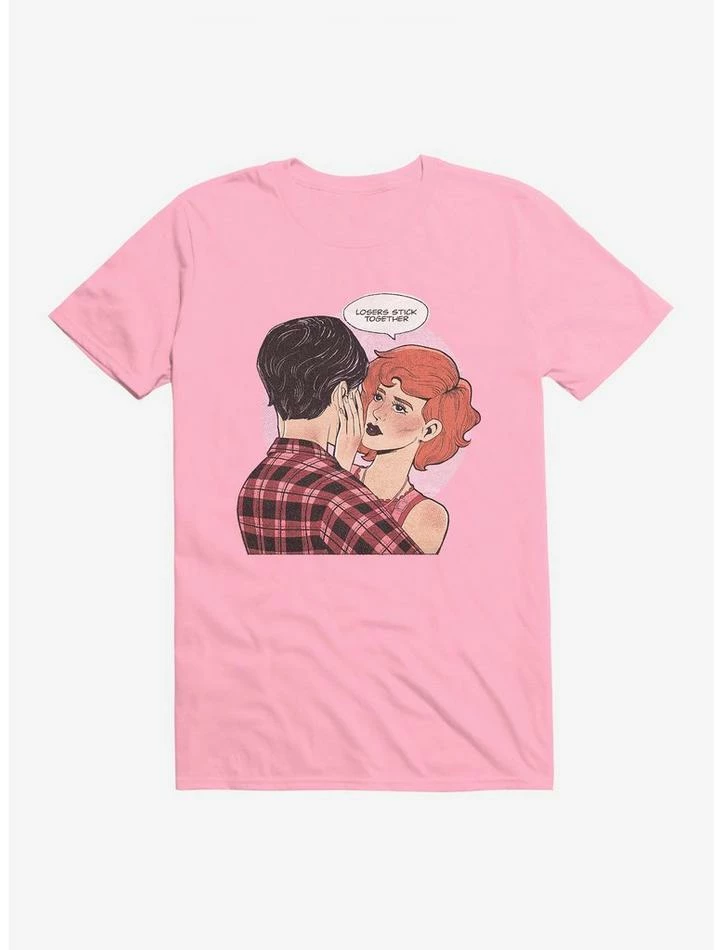 New π€© IT2 Losers Stick Together π Girls Quote T-Shirt β - Image 3