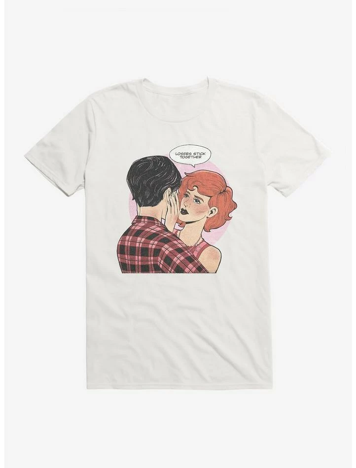 New π€© IT2 Losers Stick Together π Girls Quote T-Shirt β - Image 6