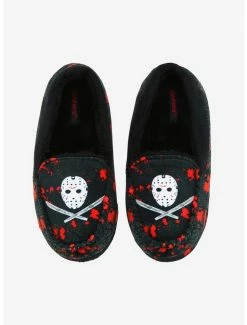 Deals π Friday The 13th Jason Splatter Slippers π