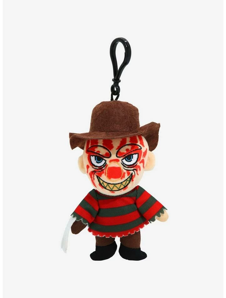 Promo β€οΈ A Nightmare On Elm Street Freddy Krueger Plush Key Chain βοΈ