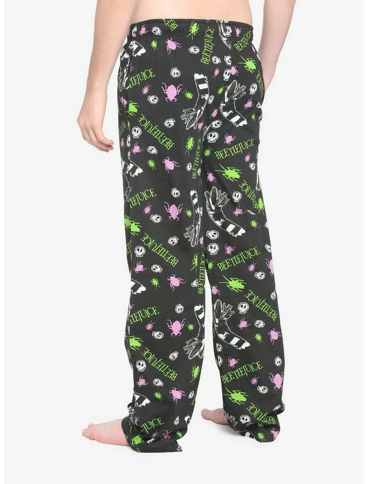 Best reviews of β Beetlejuice Logos Pajama Pants βοΈ - Image 2