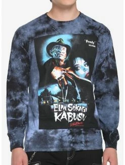 Buy 🛒 A Nightmare On Elm Street Poster Wash Long-Sleeve T-Shirt 🎁