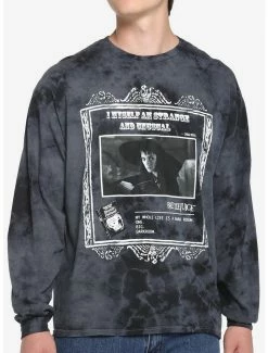 Wholesale π€© Beetlejuice Lydia Wash Long-Sleeve T-Shirt π―