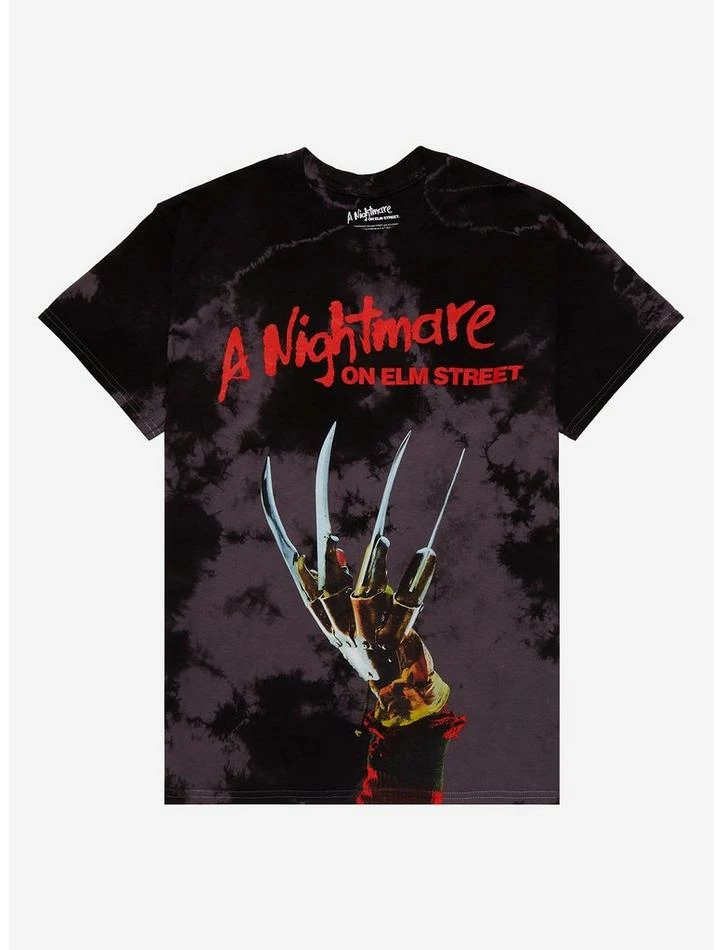 Buy β A Nightmare On Elm Street Claw Dark Wash Boyfriend Fit π Girls T-Shirt β¨