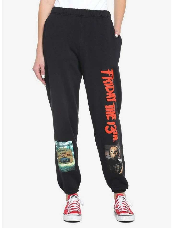 Buy 𧨠Friday The 13th Jason Girls Sweatpants β¨