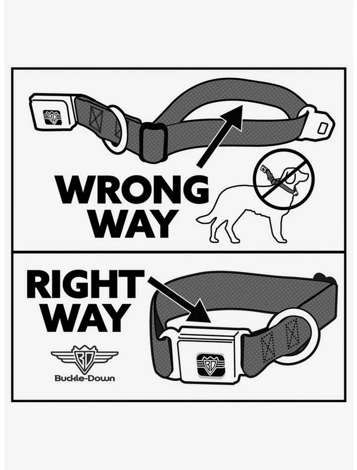 New βοΈ A Nightmare on Elm Street Freddy's Hand Scratch Seatbelt Buckle π Dog Collar β¨ - Image 5