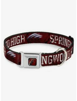 Hot Sale 𧨠A Nightmare on Elm Street Springwood High Seatbelt Buckle π Dog Collar βοΈ