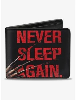 Best Pirce π₯ A Nightmare On Elm St Never Sleep Bifold Wallet π